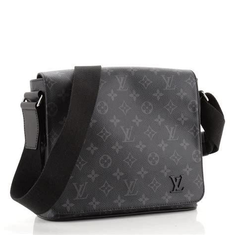 louis vuitton messenger bag district pm|lv messenger bag men black.